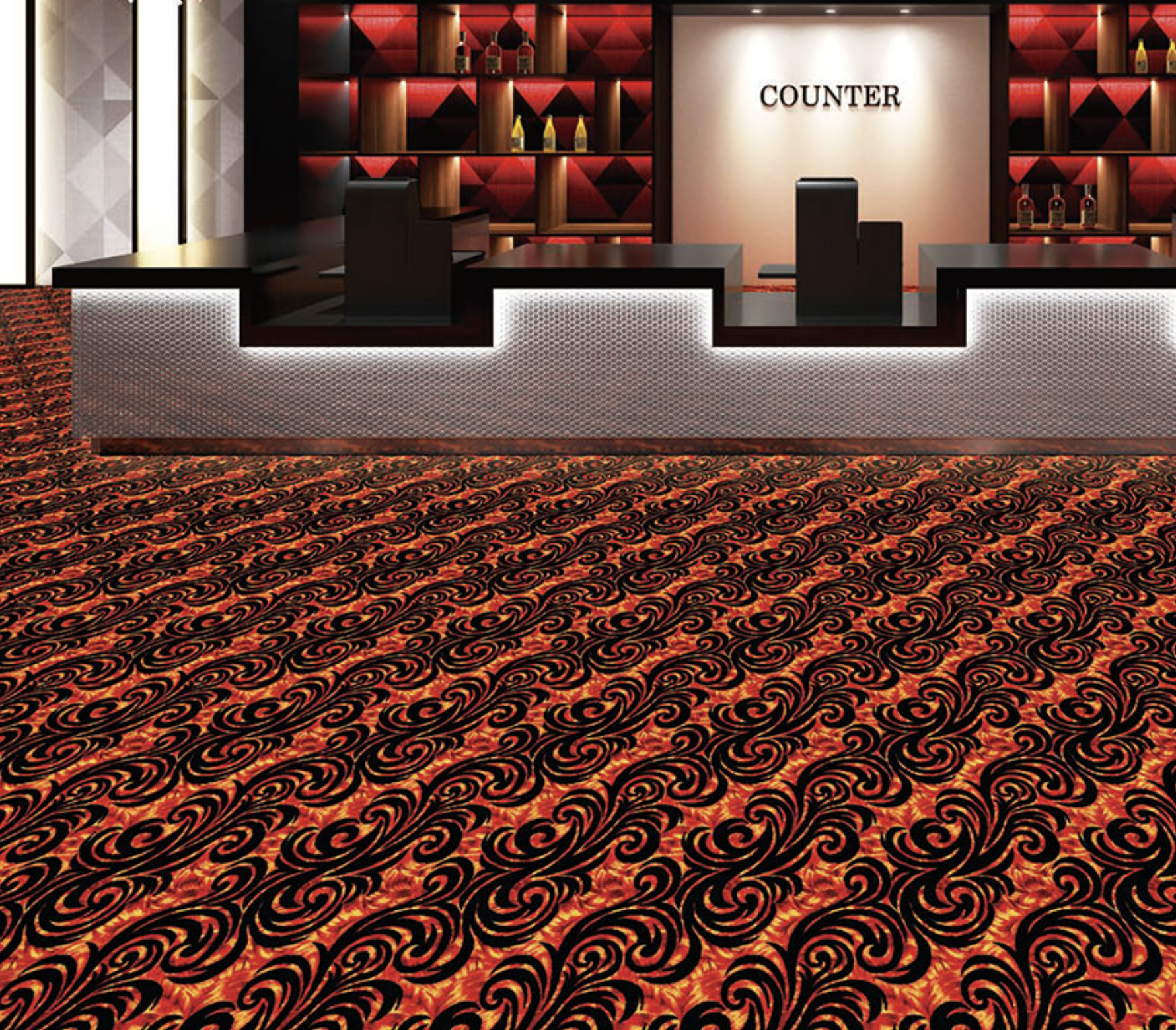 Printed Carpet Tiles